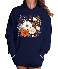 Fall Floral Women's Hoodie