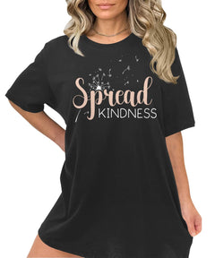 Spread Kindness Dandelion Teacher Inspirational T-Shirt