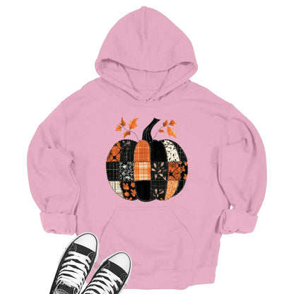 Women's Family Cute Autumn Thankful Fall Thanksgiving Hoodie