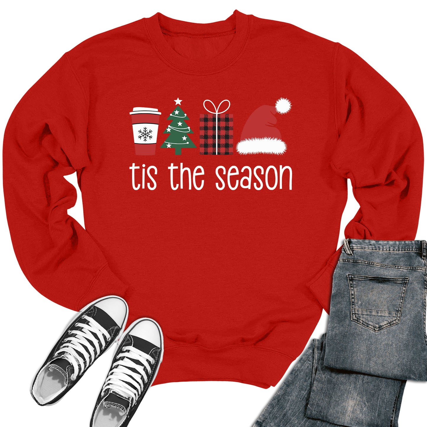 Women's Tis the Season Crewneck Sweatshirt