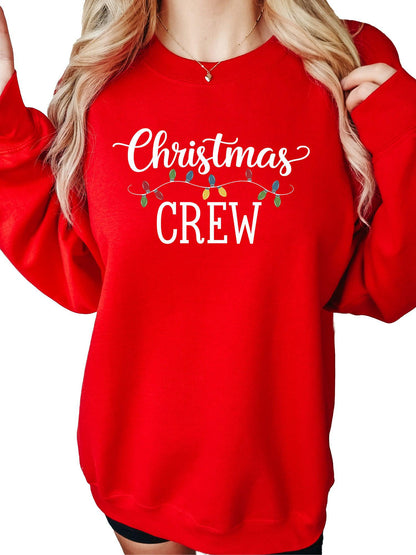 Women's Christmas Crew Crewneck Sweatshirt