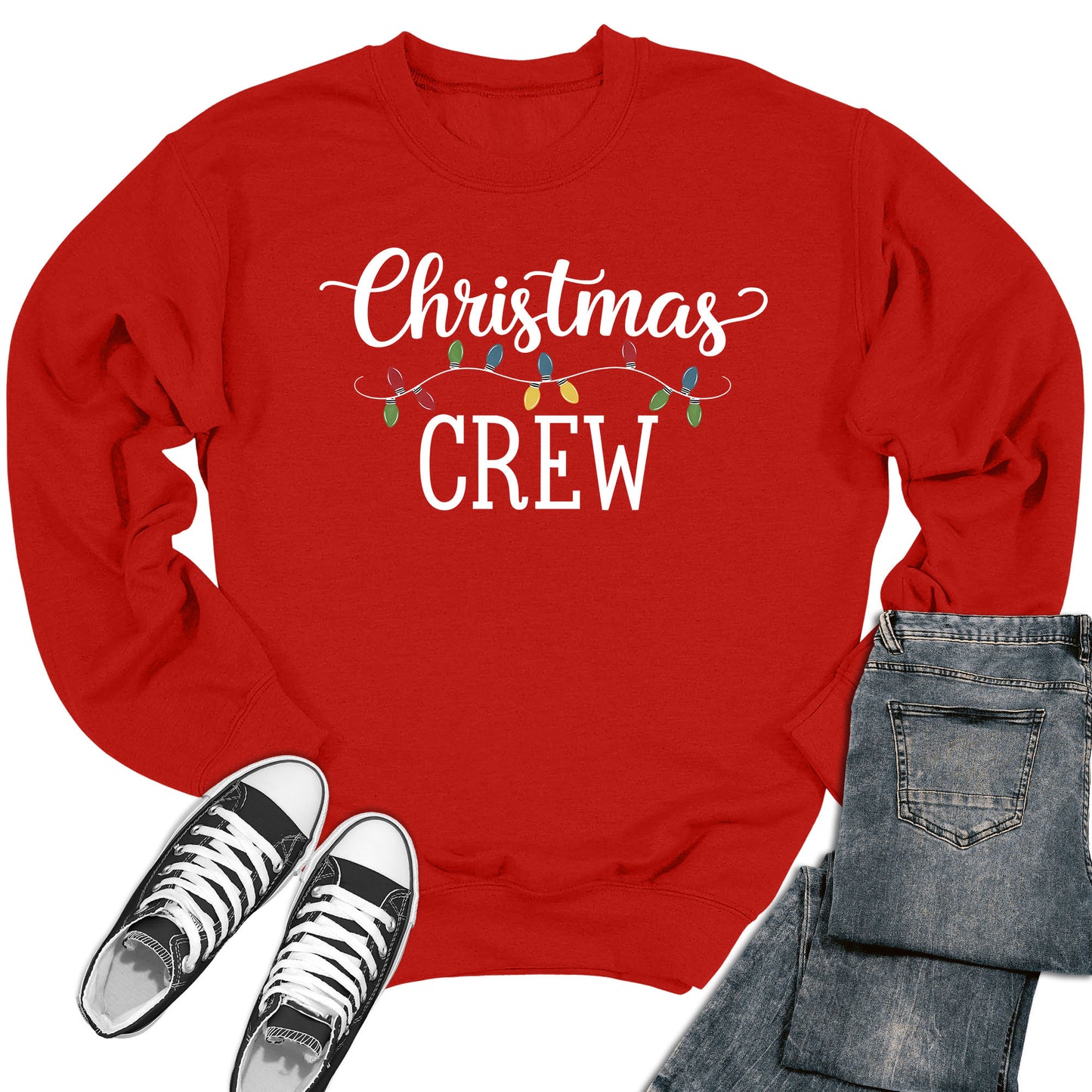 Women's Christmas Crew Crewneck Sweatshirt