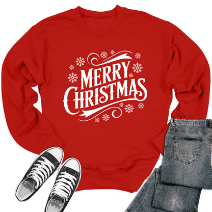 Women's Merry Christmas Crewneck Sweatshirt