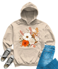 Fall Floral Women's Hoodie