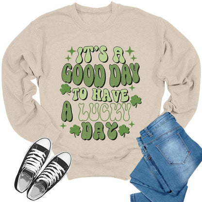 Lucky Day St. Patrick's Day Crewneck Sweatshirt