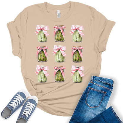 Pickle Princess Funny Dill Pickle Jar Teen T-shirt