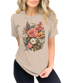 Flowers Graphic Tees for Women