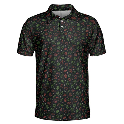 Cinco De Mayo Fiesta Taco Pinata Golf Shirt Moisture Wicking Short Sleeve Polo Shirts for Men