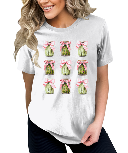 Pickle Princess Funny Dill Pickle Jar Teen T-shirt