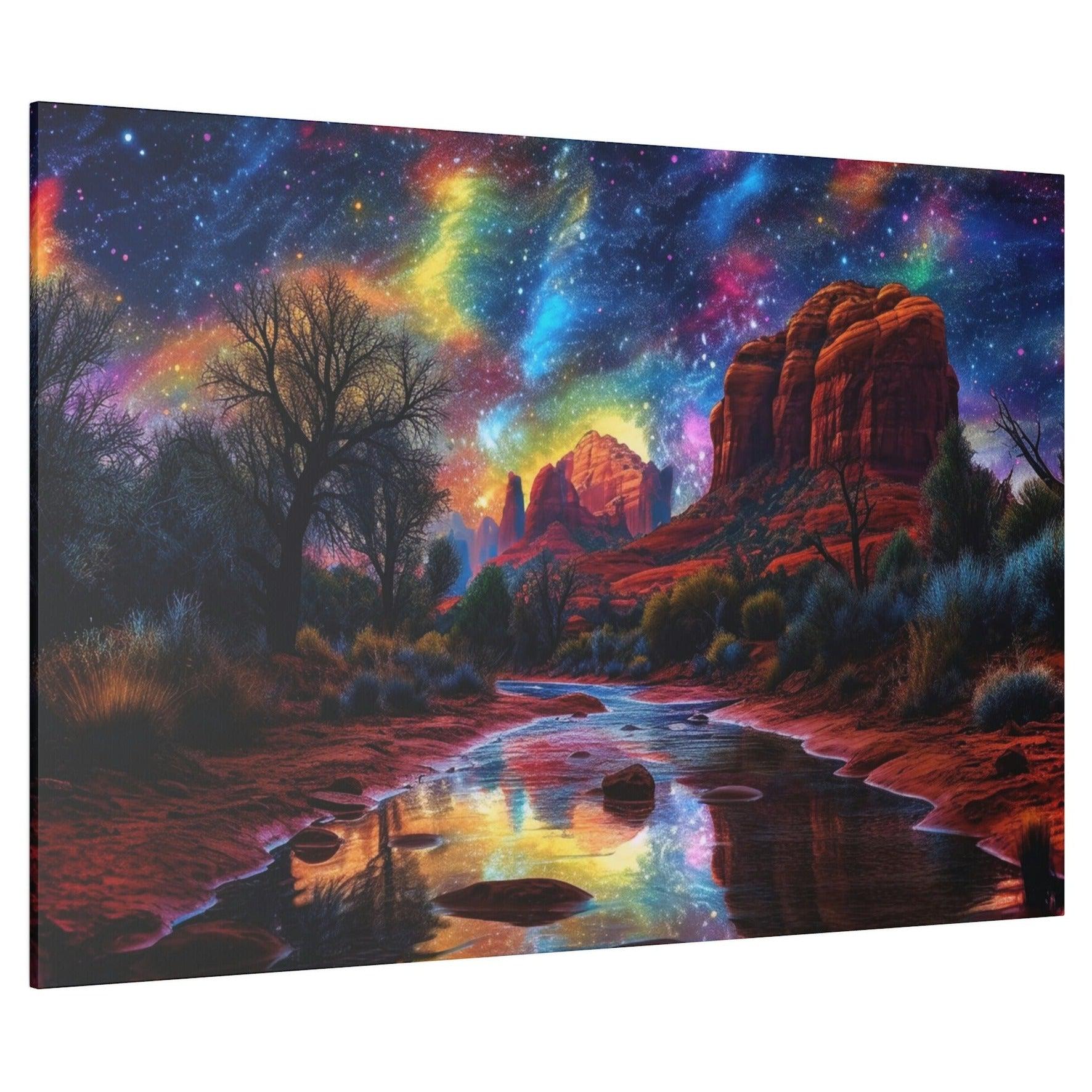 Galactic Stream - Matte Canvas, Stretched