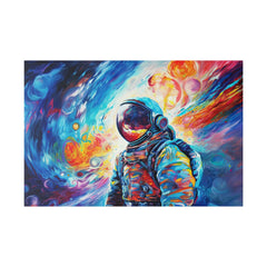 Astronaut Space Colorful Wall Art - Abstract Picture Canvas Print Wall Painting Modern Artwork Wall Art for Living Room Home Office Décor