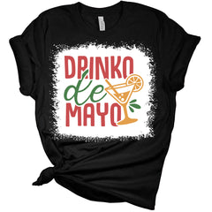 Drinko De Mayo Funny Cinco De Mayo Women's Bella T-Shirt