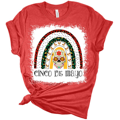 Cinco De Mayo Rainbow Women's Bella T-Shirt