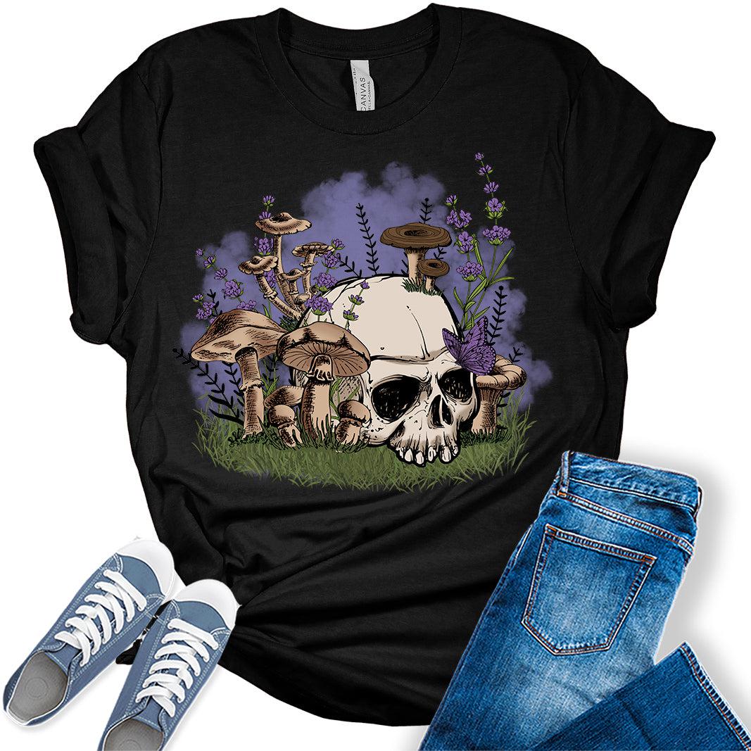 womens skull shirts