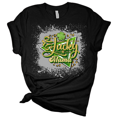 Lucky Mama St. Patrick's Day Women's Bella T