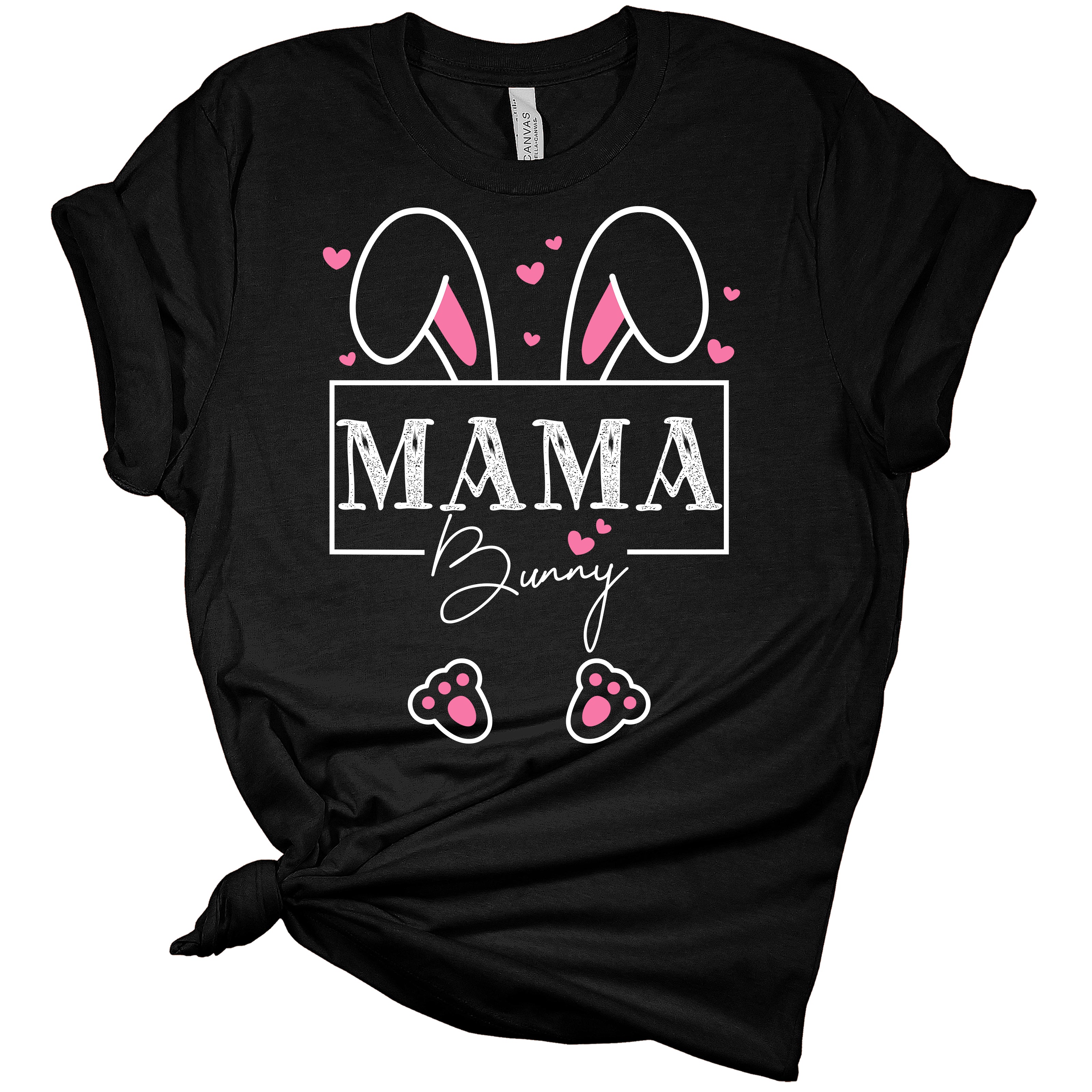 Mama Easter Bunny Women's Bella Easter Mom T-Shirt