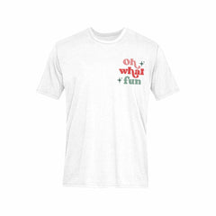 Fa La La Oversized Groovy Christmas T-Shirt