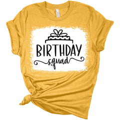 Birthday Squad Women's T-Shirt | Birthday Girl Shirt | GyftWear