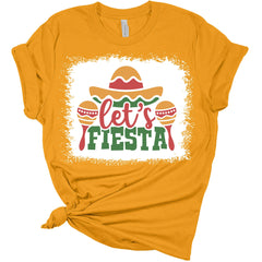 Let's Fiesta Funny Cinco De Mayo Women's Bella T-Shirt
