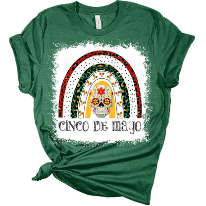 Cinco De Mayo Rainbow Women's Bella T-Shirt