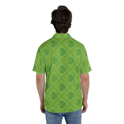 St. Patrick's Irish Clover Polo Shirts for Men