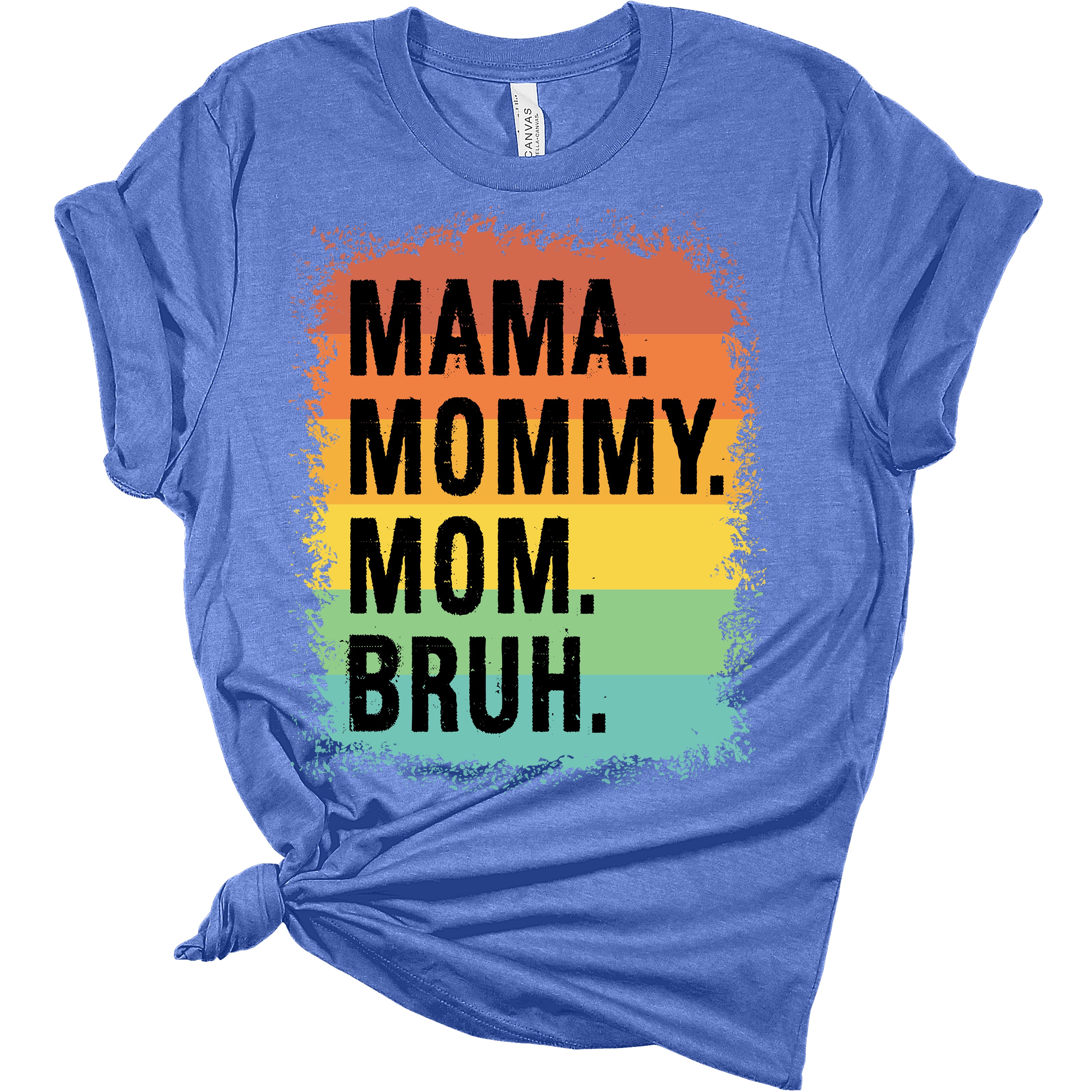 Funny Mama Mommy Mom Bruh Retro Top for Women Mom Shirt, Useful