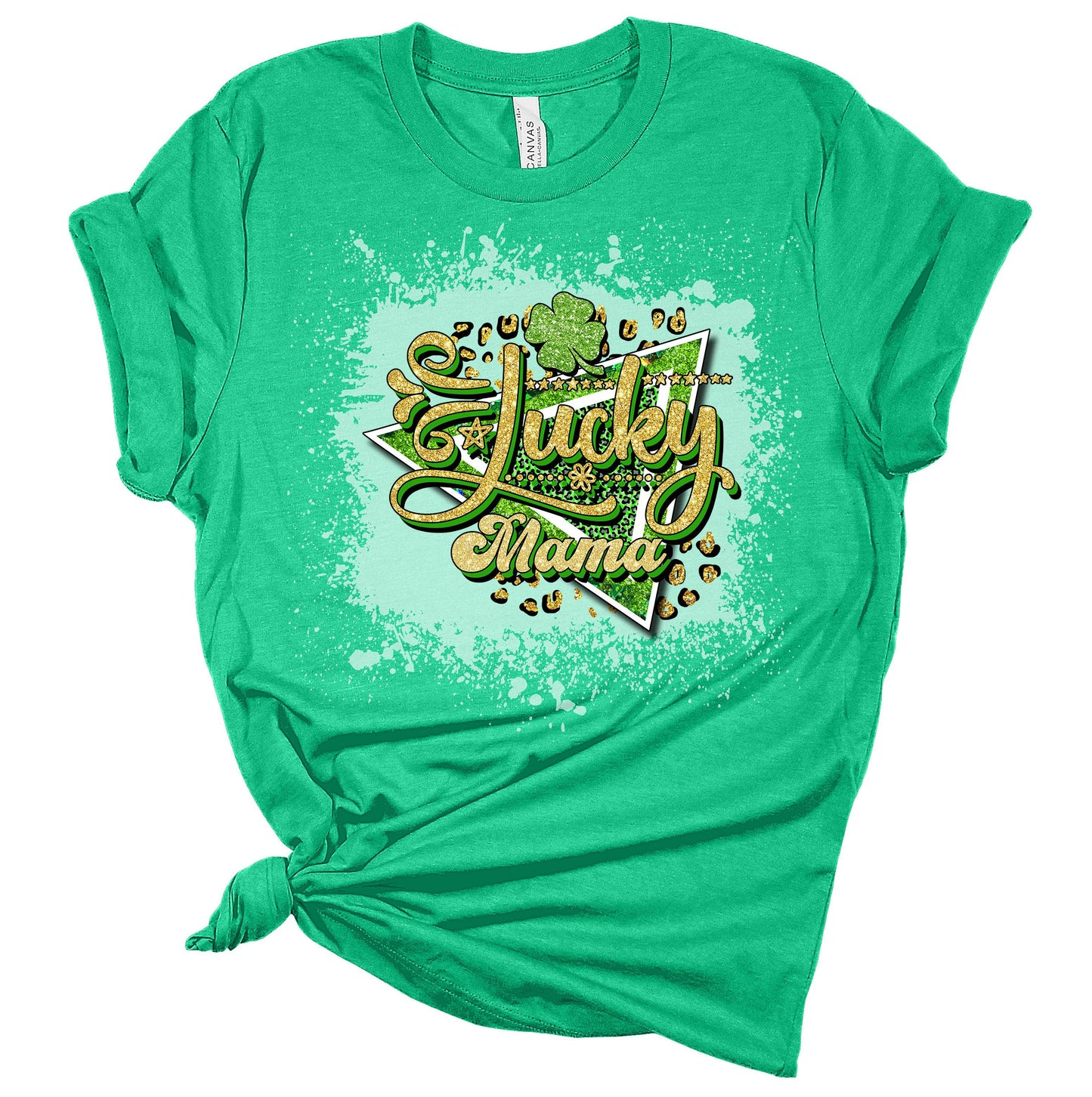 Lucky Mama St. Patrick's Day Women's Bella T