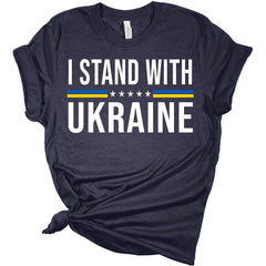 I Stand With Ukraine Women's Bella T-Shirt