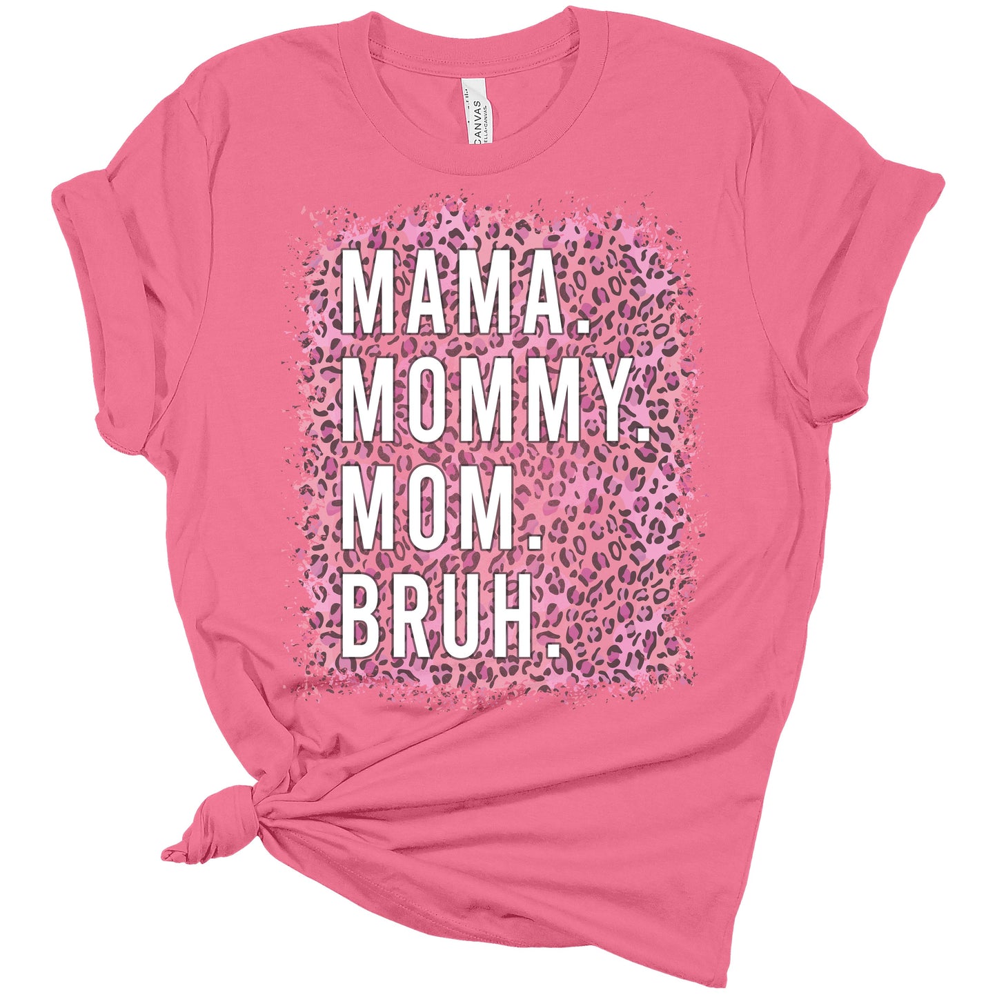 Mama Mommy Mom Bruh Shirt Funny Plus Size Graphic Tees for Women