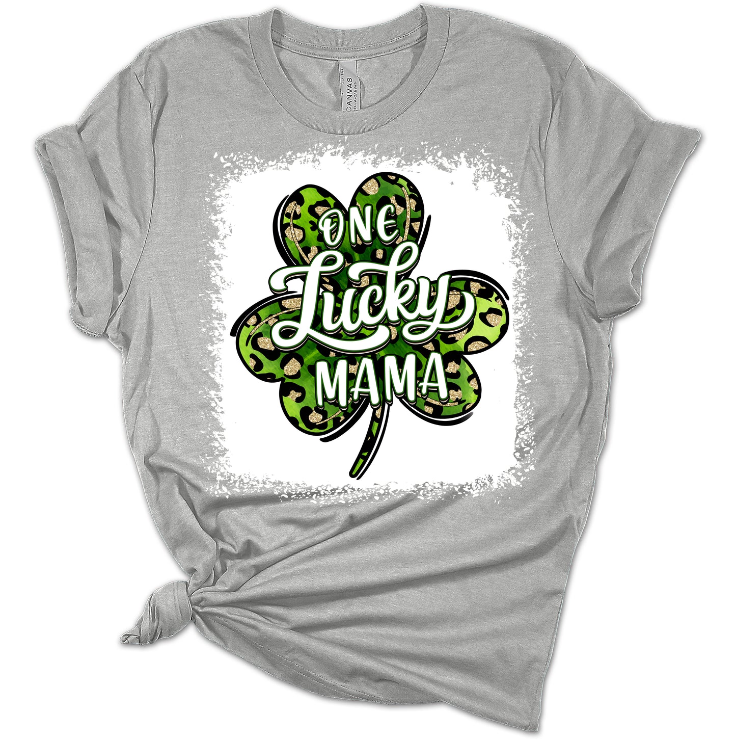 One Lucky Mama Clover Bella St. Patrick's Day Women's T-Shirt