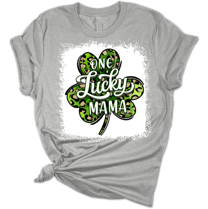 One Lucky Mama Clover Bella St. Patrick's Day Women's T-Shirt