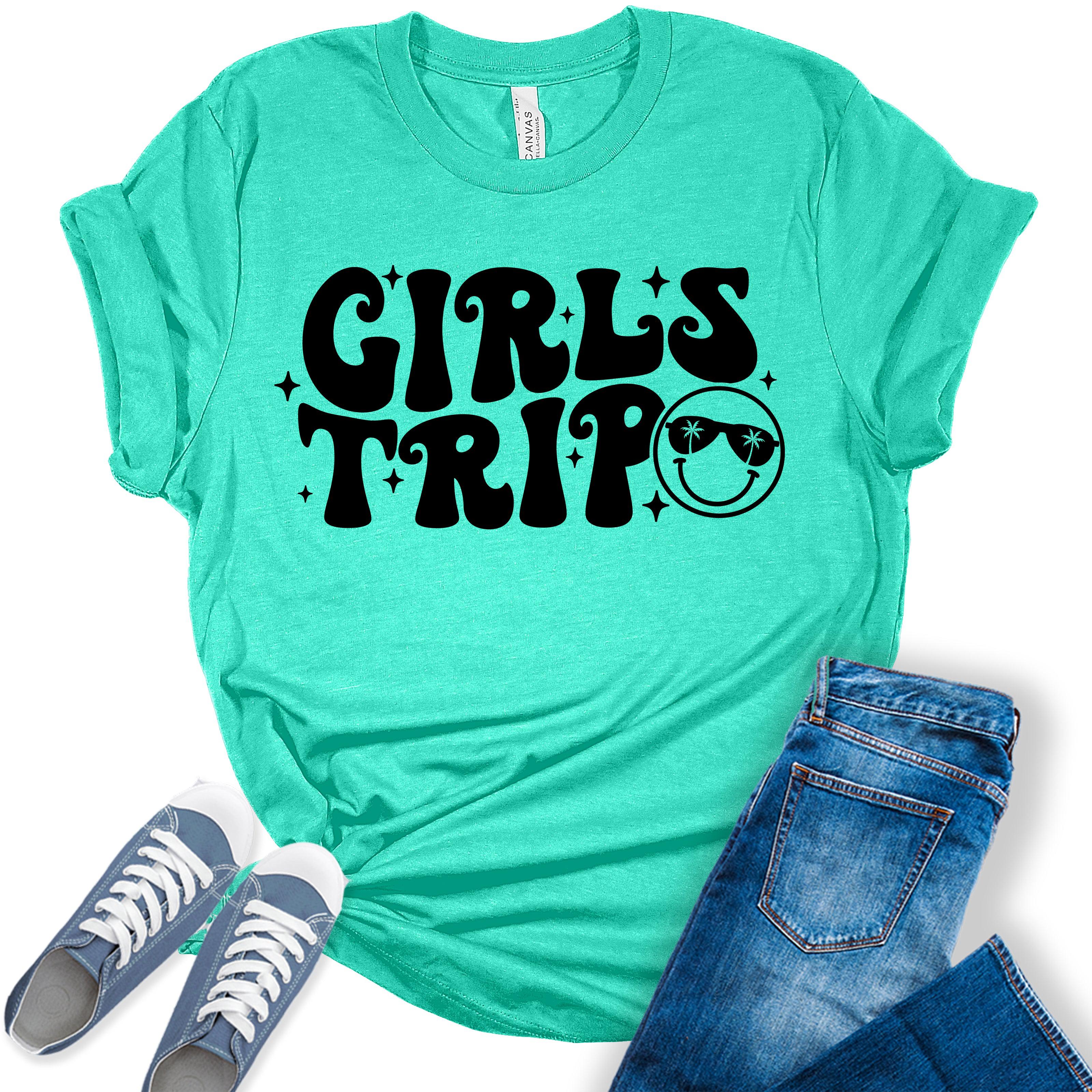 Girls Trip Shirt Retro Vintage - multi