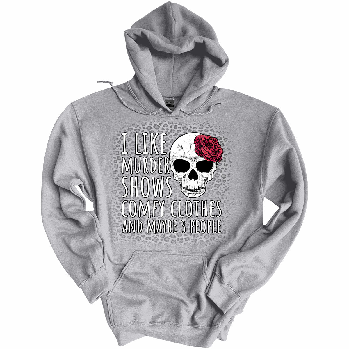 Women Novelty I Like Murder Shows Hoodie Comfy Clothes And Maybe 3 People Women's Sweater