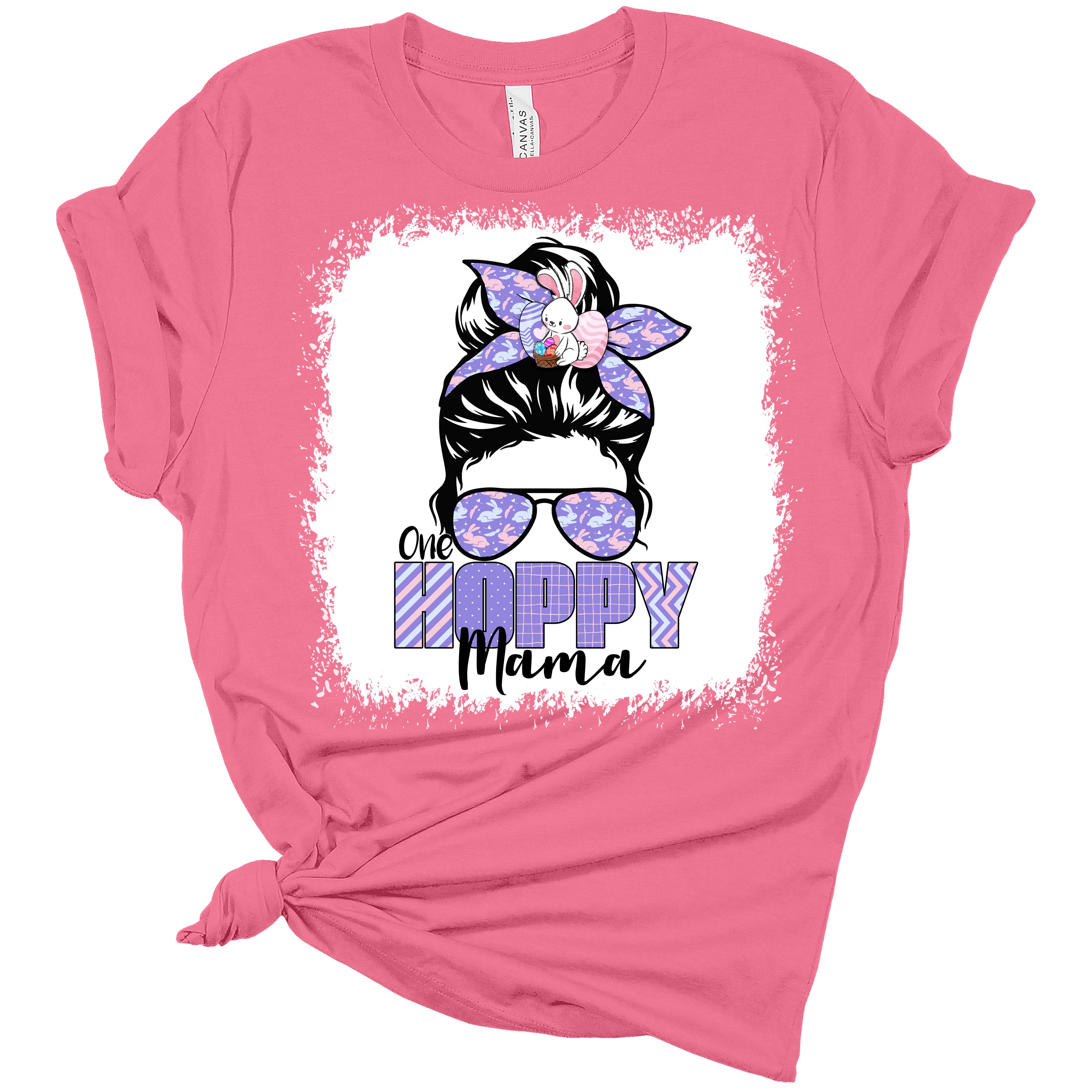 One Hoppy Mama Women's Bella Easter T-Shirt