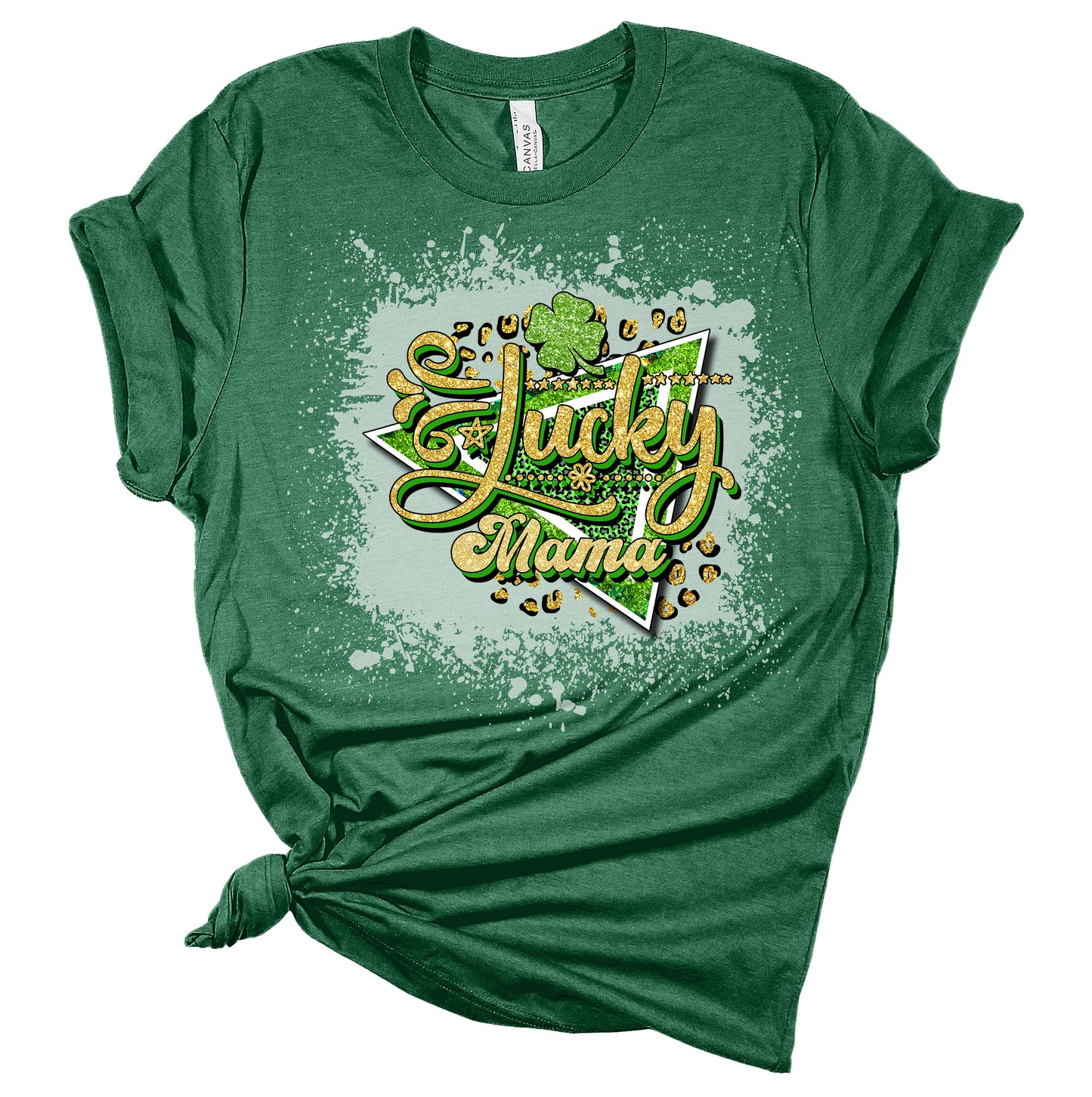 Lucky Mama St. Patrick's Day Women's Bella T