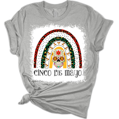 Cinco De Mayo Rainbow Women's Bella T-Shirt