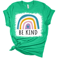 Be Kind Women's Graphic T-Shirt | Bella Casual Top | GyftWear
