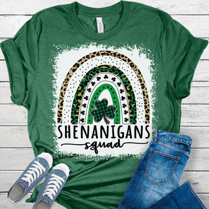Shenanigans Squad Bella St. Patrick's Day Women's T-Shirt