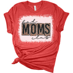 Bad Moms Club T-Shirt | Women's Bella Mom Gift T-Shirt | GyftWear