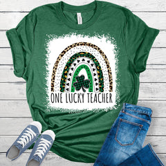 One Lucky Teacher St. Patrick's Day Women's T-Shirt