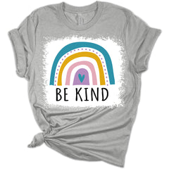 Be Kind Women's Graphic T-Shirt | Bella Casual Top | GyftWear