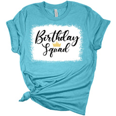 Women's Birthday Squad Party T-Shirt | Birthday T-Shirt | GyftWear
