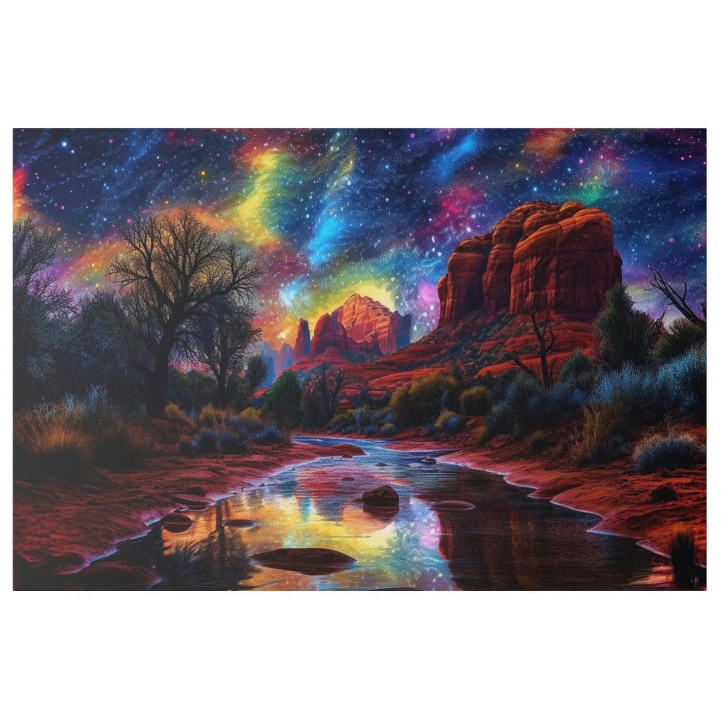 Galactic Stream - Matte Canvas, Stretched