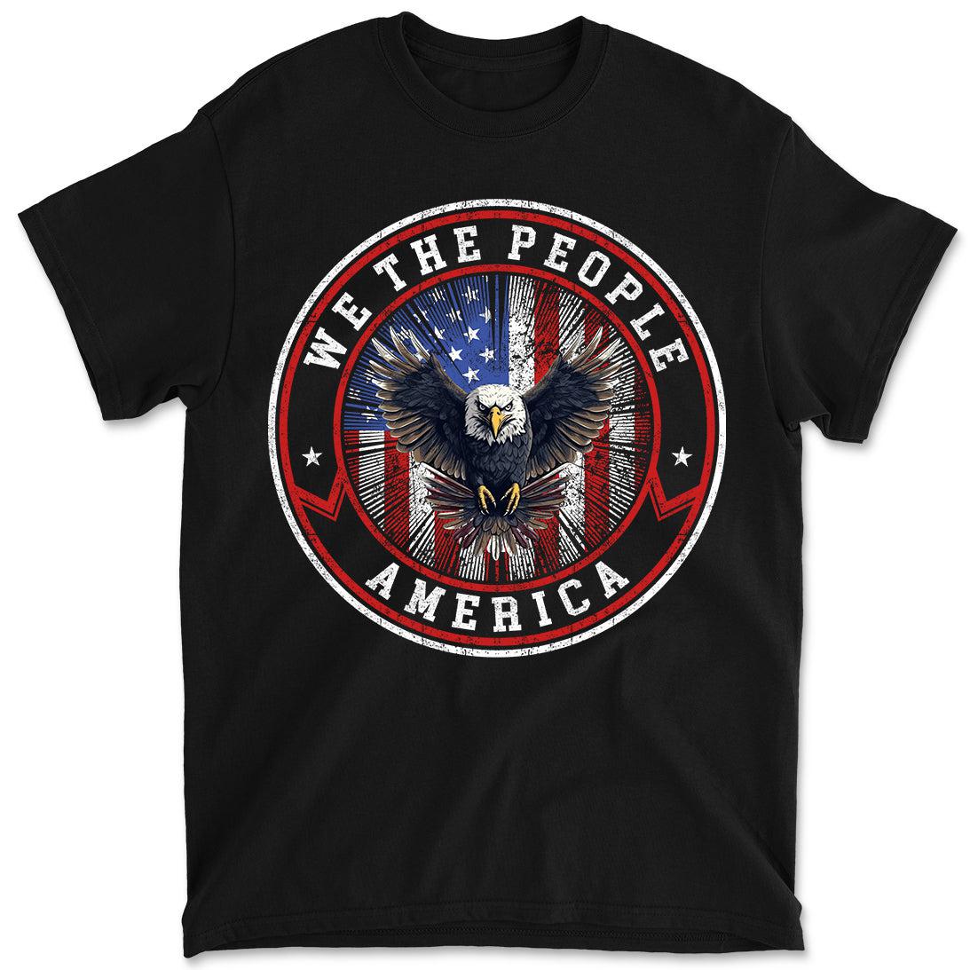 We The People American Eagle Men's 4th Of July Graphic Tees