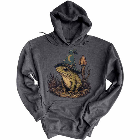 Frog Wizard Cottagecore Aesthetic Graphic Hoodies