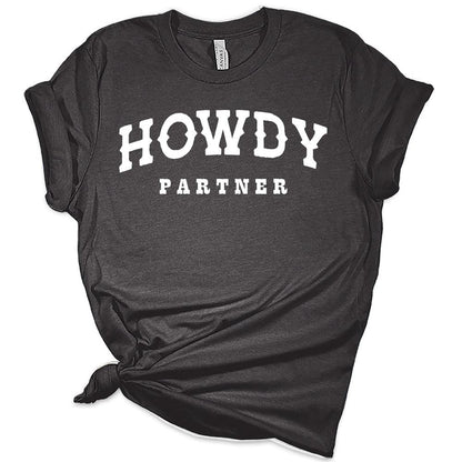 Howdy Shirt Cute Country Short Sleeve Tops Cowgirl Graphic Tees Western Shirts for Women