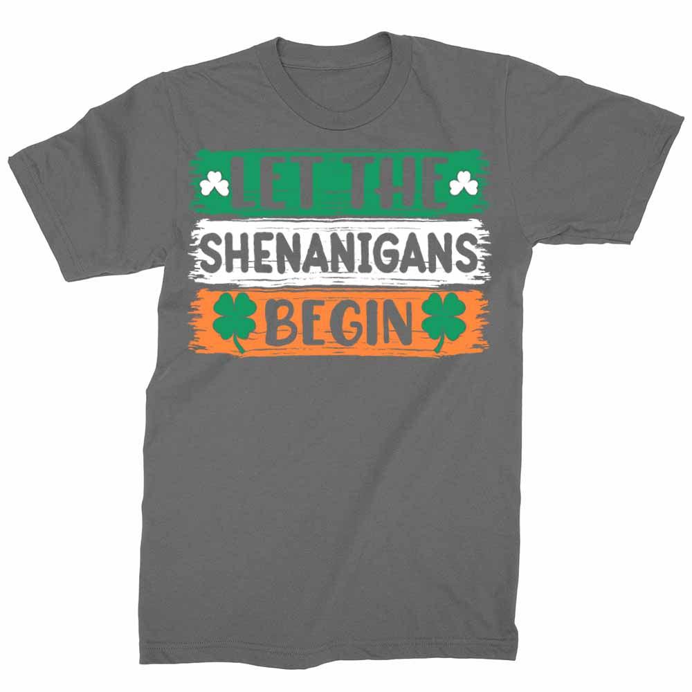 Let The Shenanigans Begin Saint Patrick's Day Men's Graphic Tee