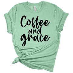 Coffee And Grace Women's Christian Graphic Tee