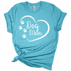 Dog Mom Heart Women's Graphic Tee