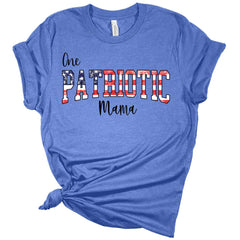 One Patriotic Mama Women's 4th Of July Graphic Tee